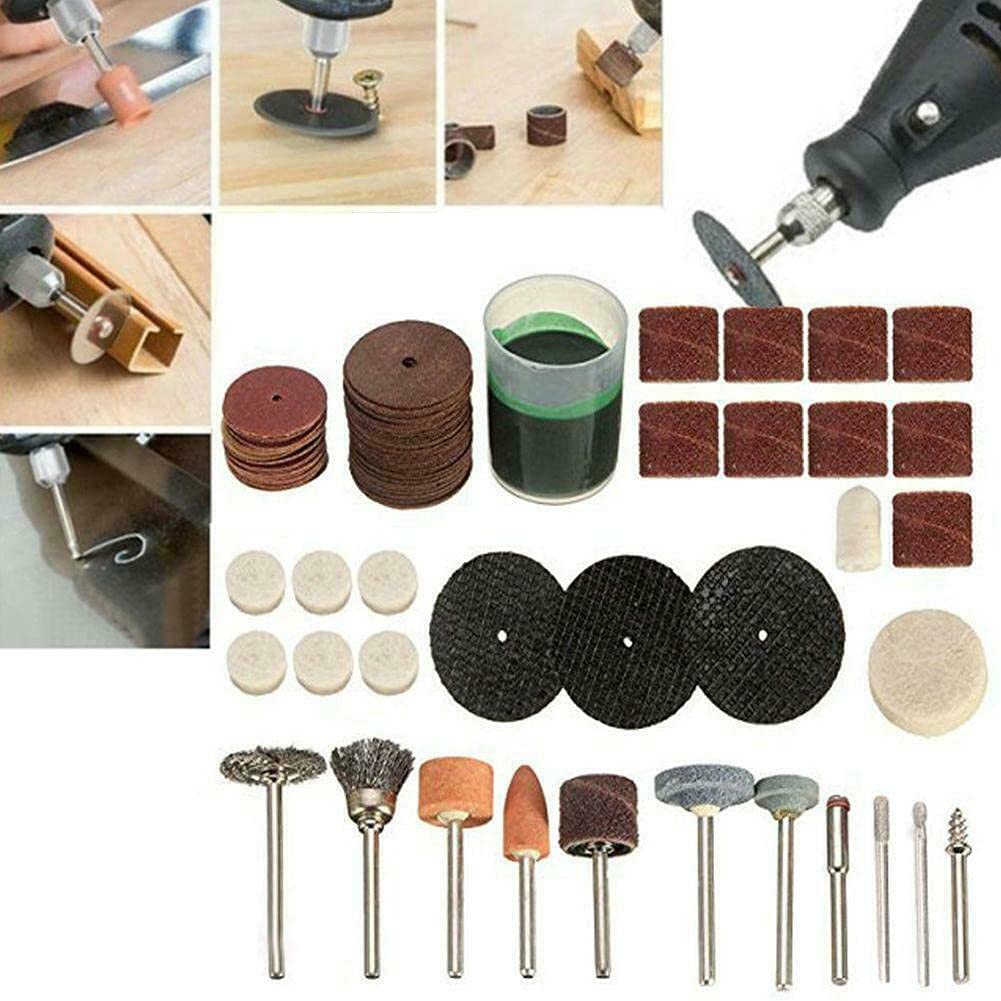 105-Piece Mini Electric Drill Grinder Rotary Tool Kit for Cutting, Engraving, Polishing & Grinding - Perfect for DIY Crafts, Jewelry Making & Home Repairs