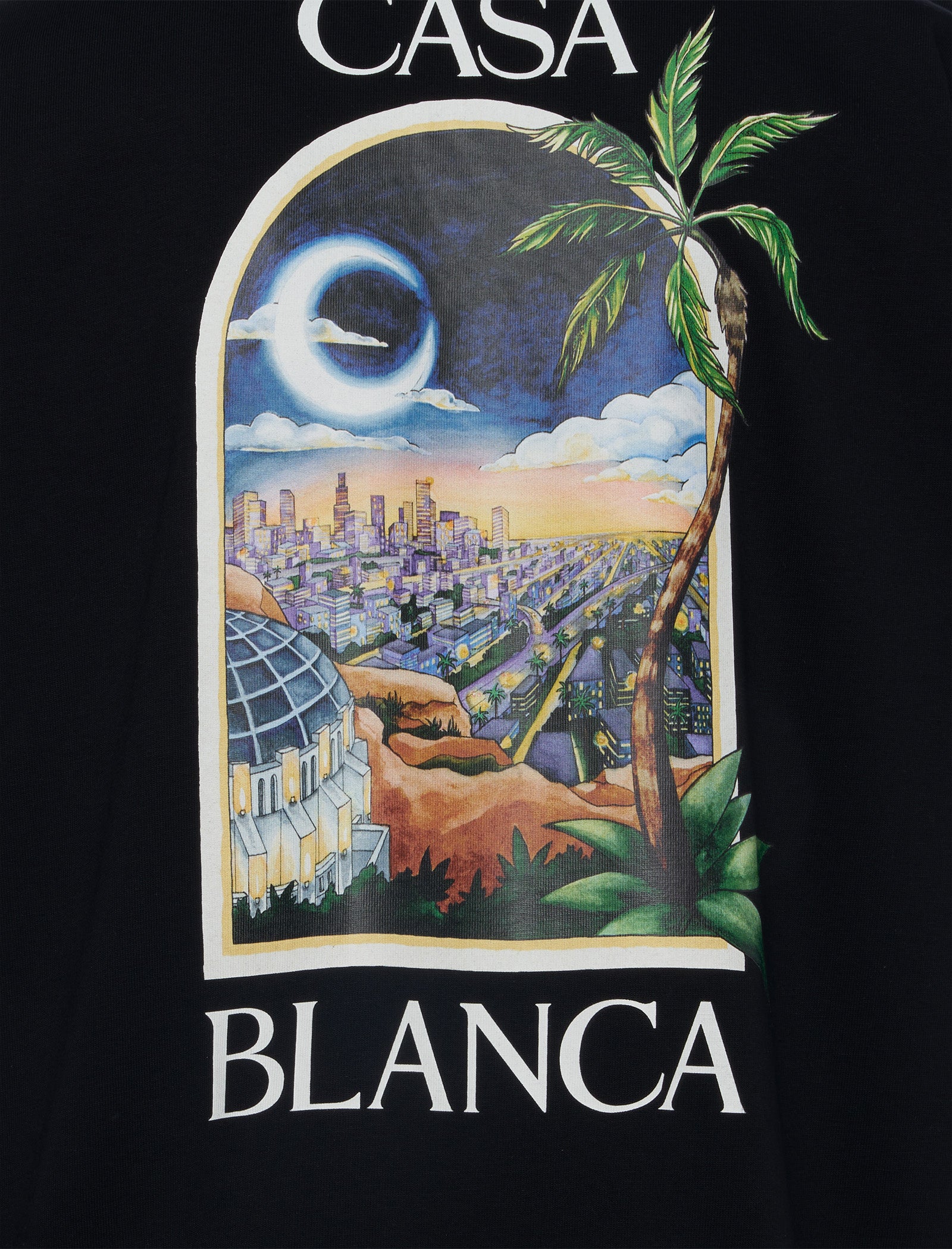Casablanca La Night Tee - Stylish Graphic T-Shirt for Men & Women | Perfect for Casual Wear, Night Out & Street Fashion