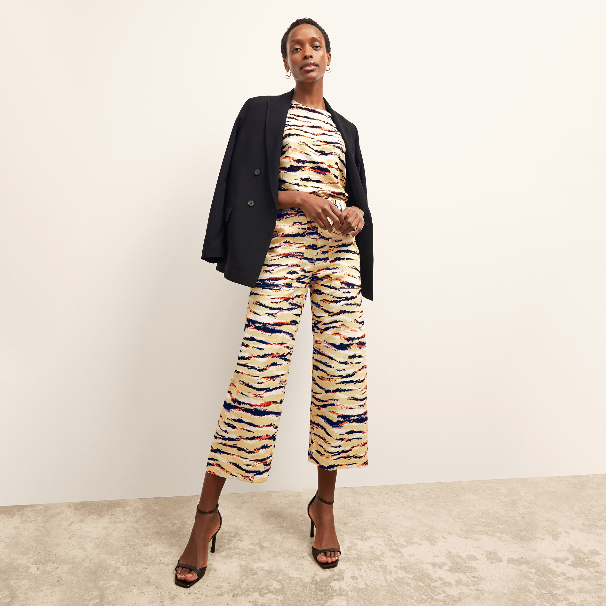 Madelyn Pants - Airy Cotton Savannah Print Women's Casual Pants for Summer | Perfect for Beach, Vacation & Everyday Wear