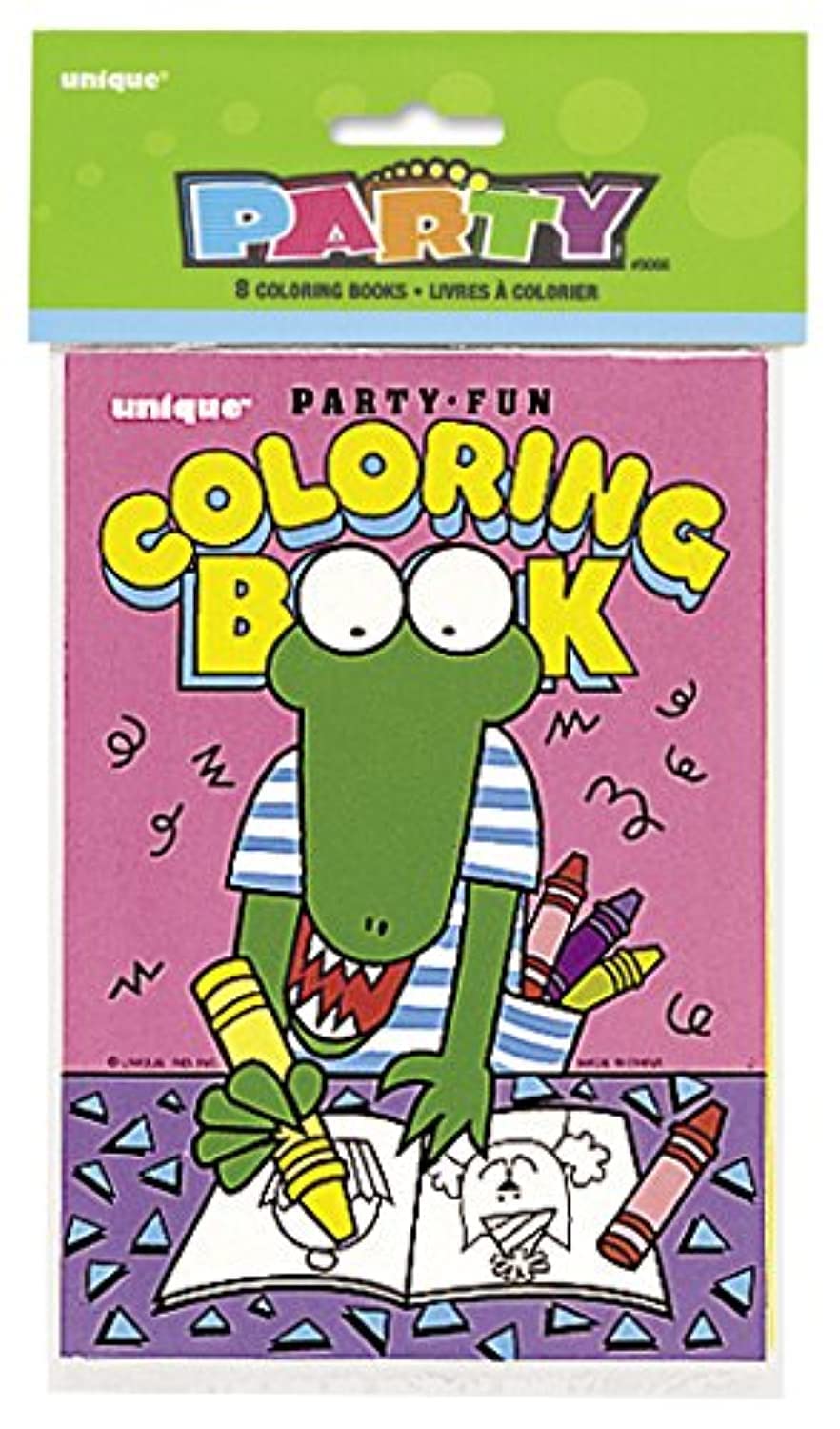 8-Pack Coloring Book Party Favors for Kids - Fun Activity Books for Birthday Parties, Classroom Rewards & Travel Entertainment