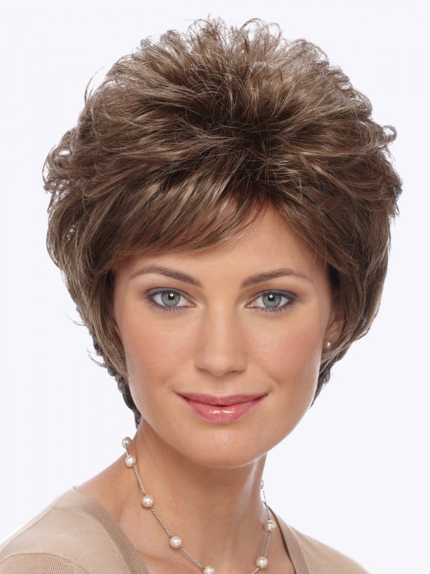 Estetica Katie Wig Bundle - 5 Piece Set with R4/8 Color Wig, Christy's Wigs Q&A Booklet, Travel Size 2oz Wig Shampoo, Wig Cap & Wide Tooth Comb | Perfect for Daily Styling, Travel & Cosplay