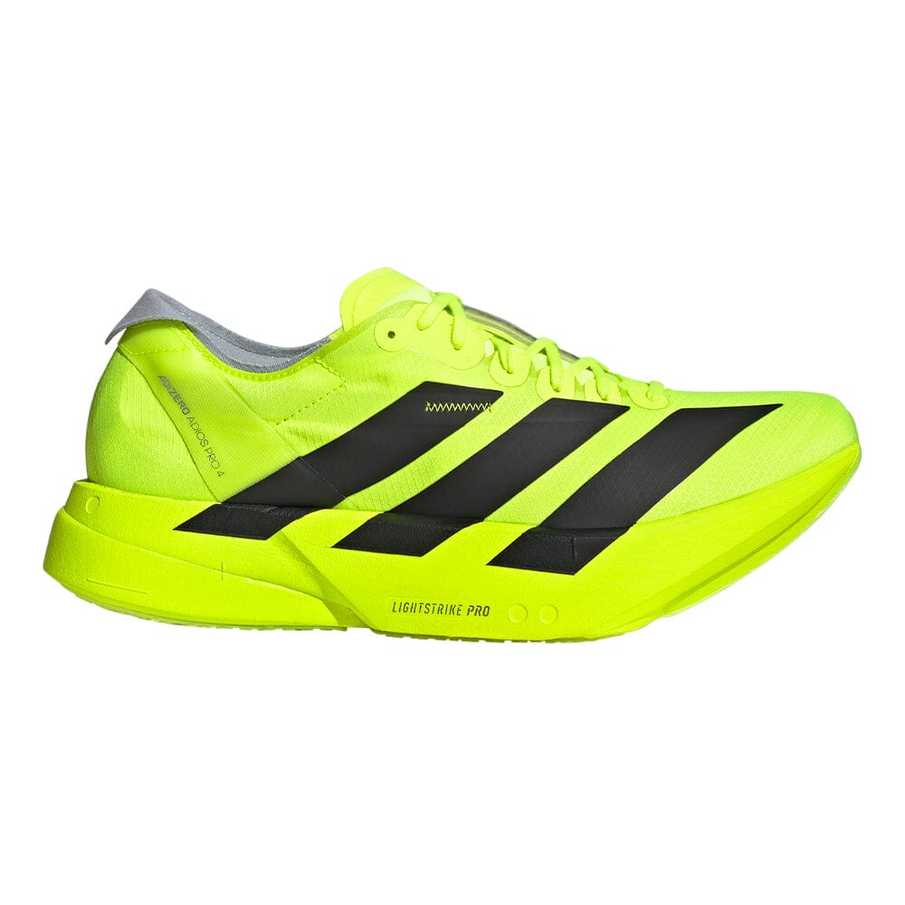 Adidas Adizero Adios Pro 4 Running Shoes for Men - Lightweight Carbon Fiber Racing Sneakers for Marathon & Road Running