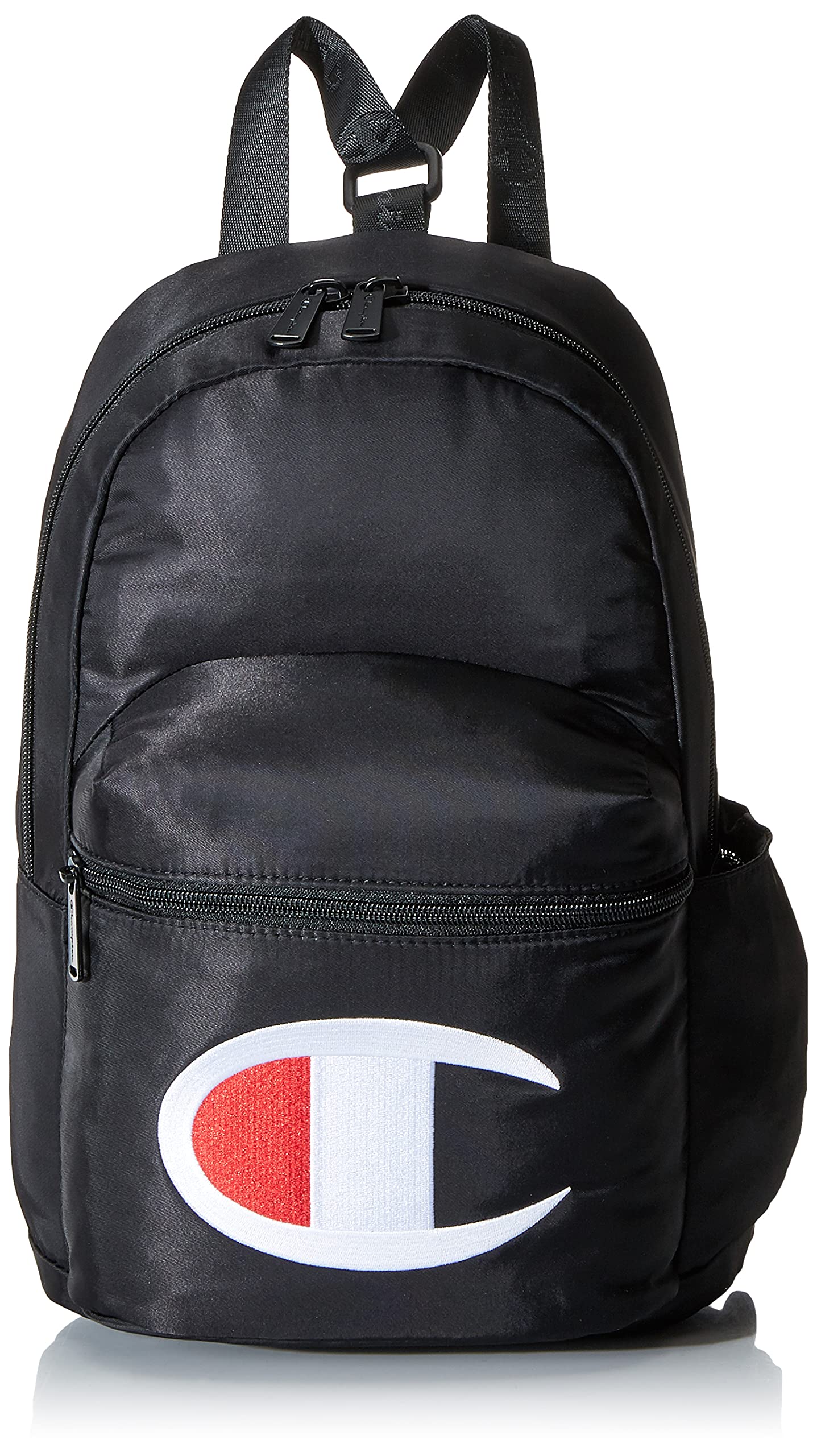 Champion Mini Crossover Backpack for Women & Men - Lightweight Travel Backpack, Black, One Size - Perfect for School, Gym, Hiking & Everyday Use