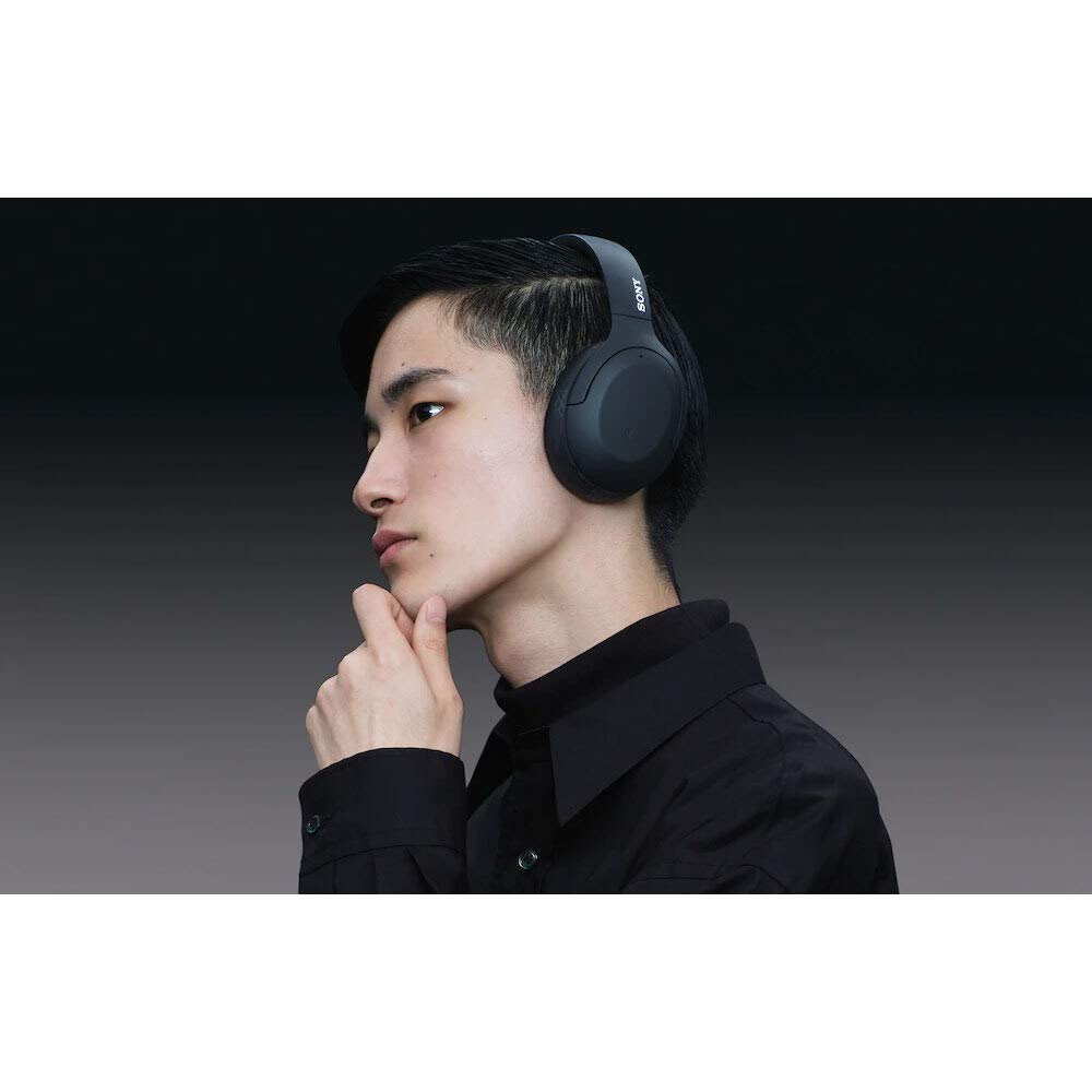 Sony WH-H910N h.ear on 3 Wireless Bluetooth Noise Cancelling Headphones with Mic - Black | Premium Sound for Travel, Work & Music Lovers