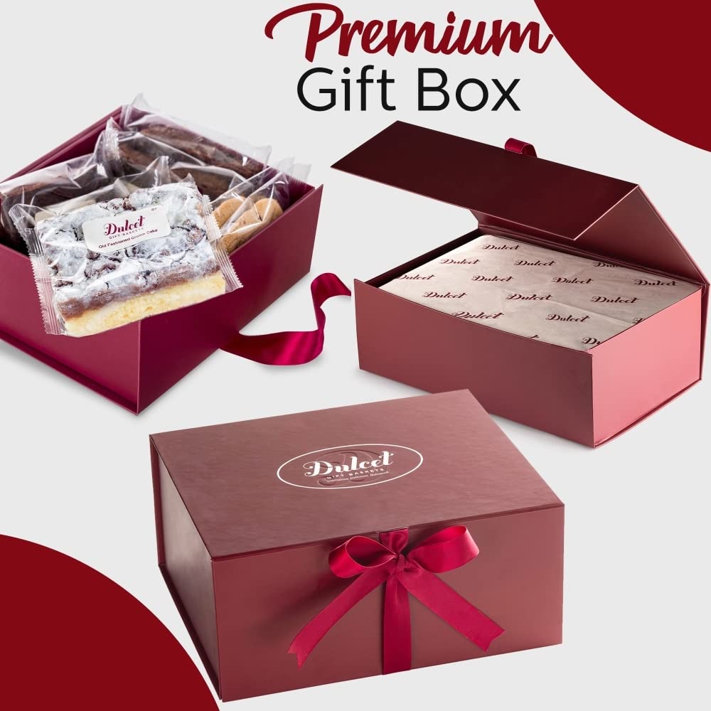 Premium Gourmet Food Gift Baskets - Thoughtful Sympathy, Get Well Soon, Thank You Presents for Teachers, Parents, Family & Friends | Perfect for Corporate Gifting, Housewarming & Holiday Occasions | Dulcet Gift Baskets