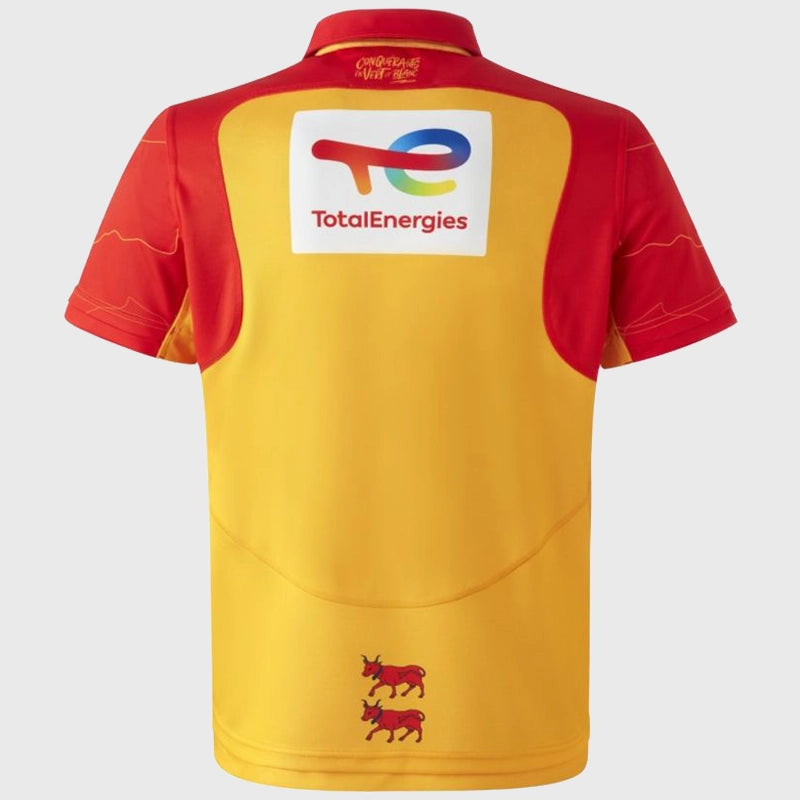 Macron Section Paloise Third Replica Rugby Shirt 2024/25 - Authentic Rugby Jersey for Fans & Players - Perfect for Match Days, Training & Sports Events