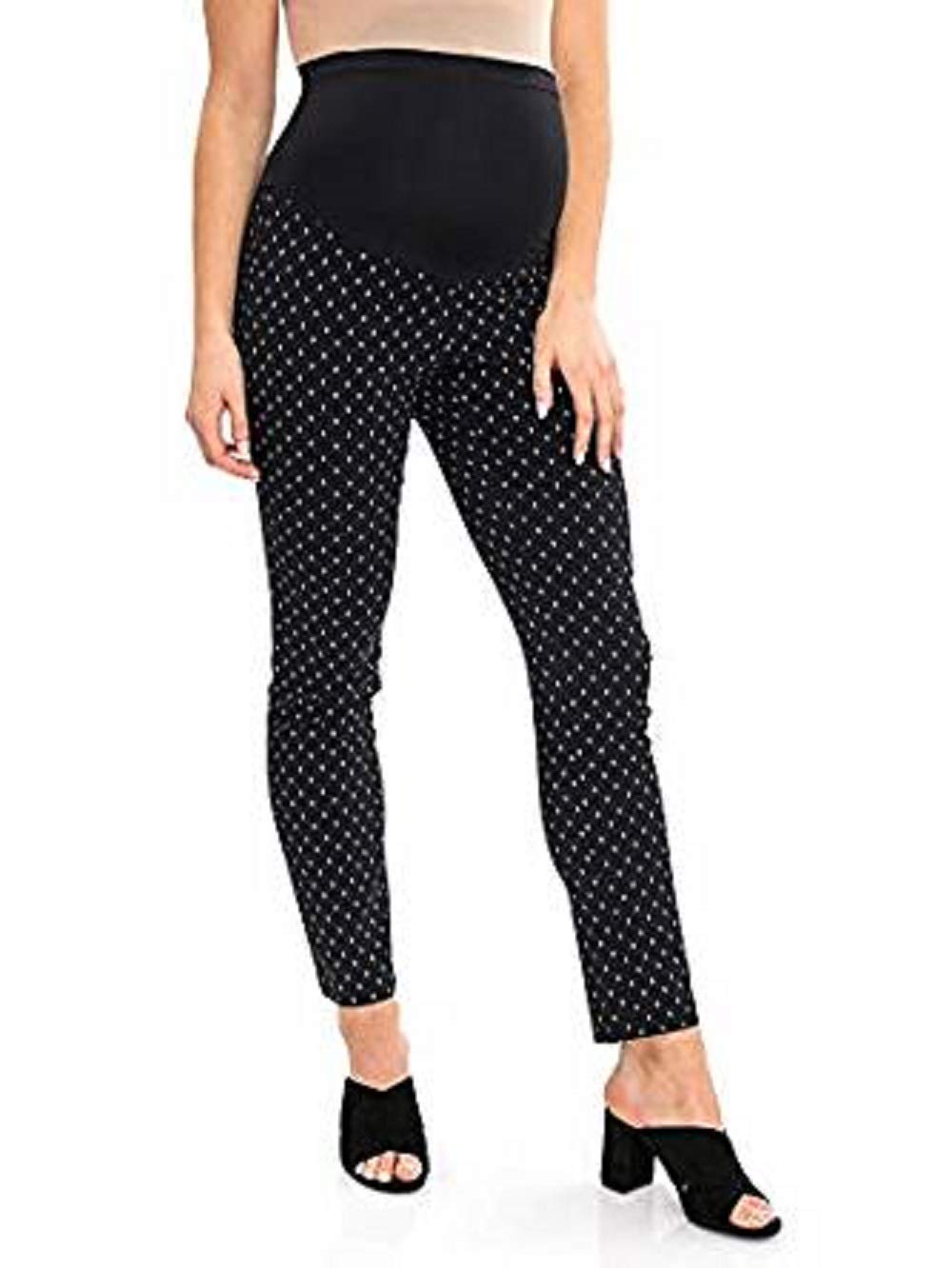 Women's Black Printed Skinny Jeans (Medium) - Stretchy Comfort Fit for Casual Wear & Night Out