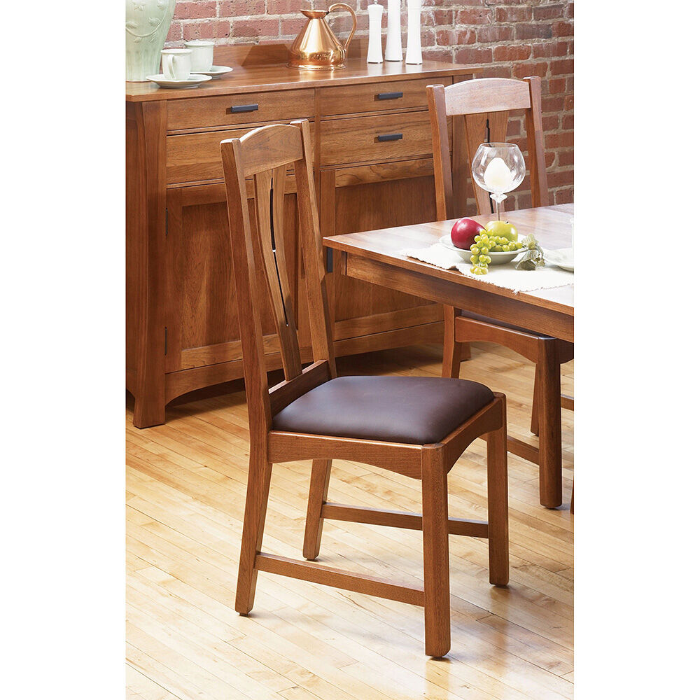 Cattail Side Chair - Modern Wooden Dining Chair for Kitchen, Living Room & Office - Comfortable & Stylish Home Decor
