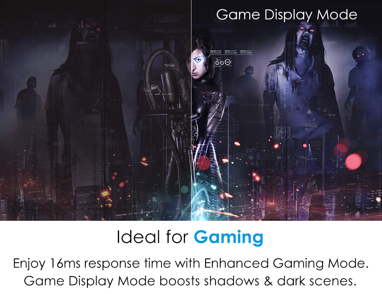 Optoma UHD30 True 4K UHD Gaming Projector - 16ms Response Time, Enhanced Gaming Mode, Lowest Input Lag, 240Hz Refresh Rate, HDR10 & HLG - Perfect for Home Theater, Gaming, and Movie Nights