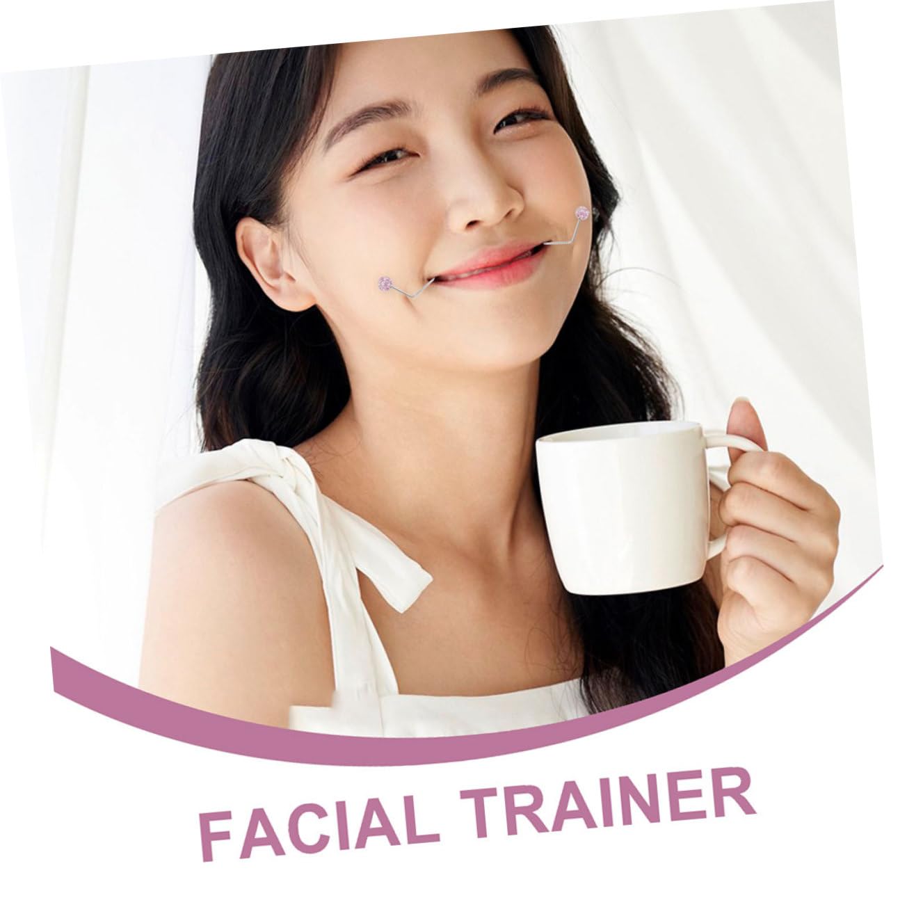 Facial Dimple Maker Set - Cheek Dimple Clip for Natural-Looking Dimples, Face Sculpting Tool for Beauty Enhancement - Perfect for Makeup, Cosplay & Selfie Posing