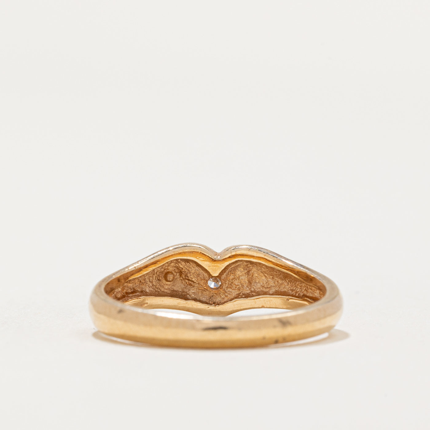 0.02ct Diamond Heart Ring - Size 5 | Elegant Sterling Silver Jewelry for Women | Perfect Gift for Valentine's Day, Anniversary & Romantic Occasions