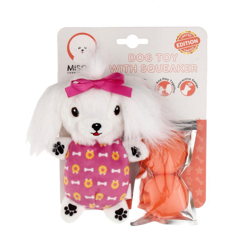 Misoko LIMITED EDITION Small Dog Toys for Puppies & Small Breed Dogs - Perfect for Teething, Training & Indoor Playtime
