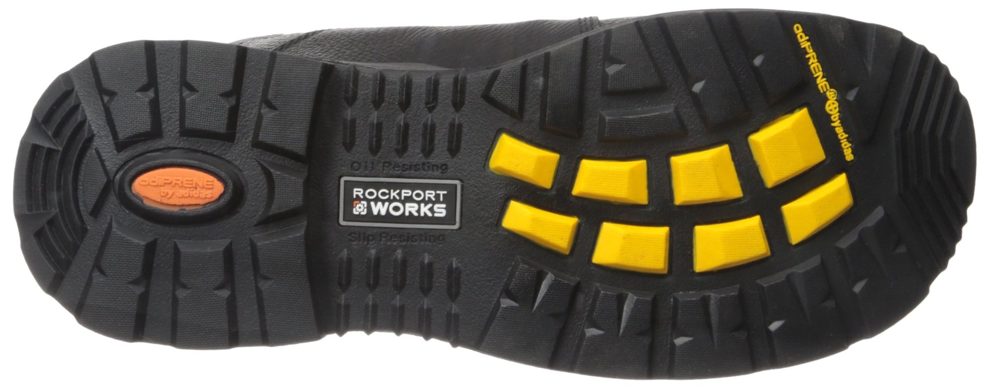 Rockport Men's More Energy 6 Inch Lace-Up Work Boots RK6465 - Durable Safety Shoes for Construction, Warehouse & Outdoor Work