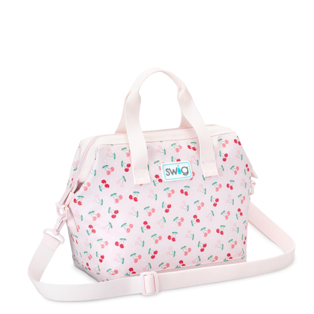 Cherry Pie Packi 12-Can Insulated Cooler Bag - Portable Picnic, Beach, Camping & Tailgating Essentials for Outdoor Adventures
