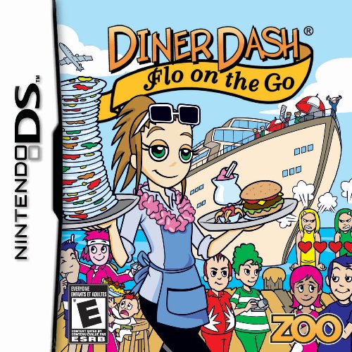 Diner Dash: Flo on the Go - Nintendo DS Game - Fun Restaurant Simulation for Kids & Adults - Perfect for Travel & Family Game Nights