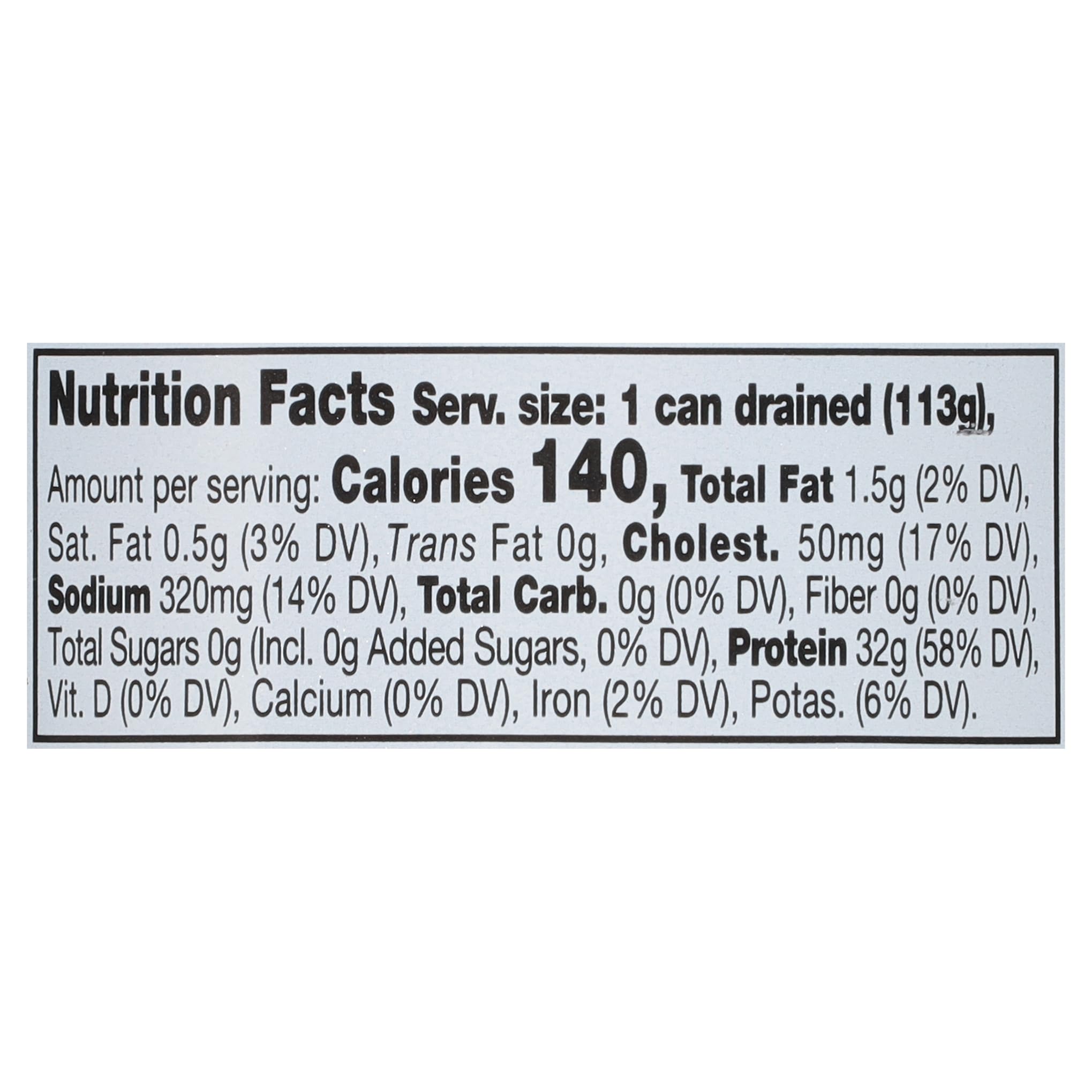 Bumble Bee Prime Solid White Albacore Tuna in Water, 5 oz Cans (Pack of 4) - Wild Caught, High Protein Tuna (32g per Serving) - Non-GMO, Gluten Free, Kosher Certified - Perfect for Salads, Sandwiches & Meal Prep