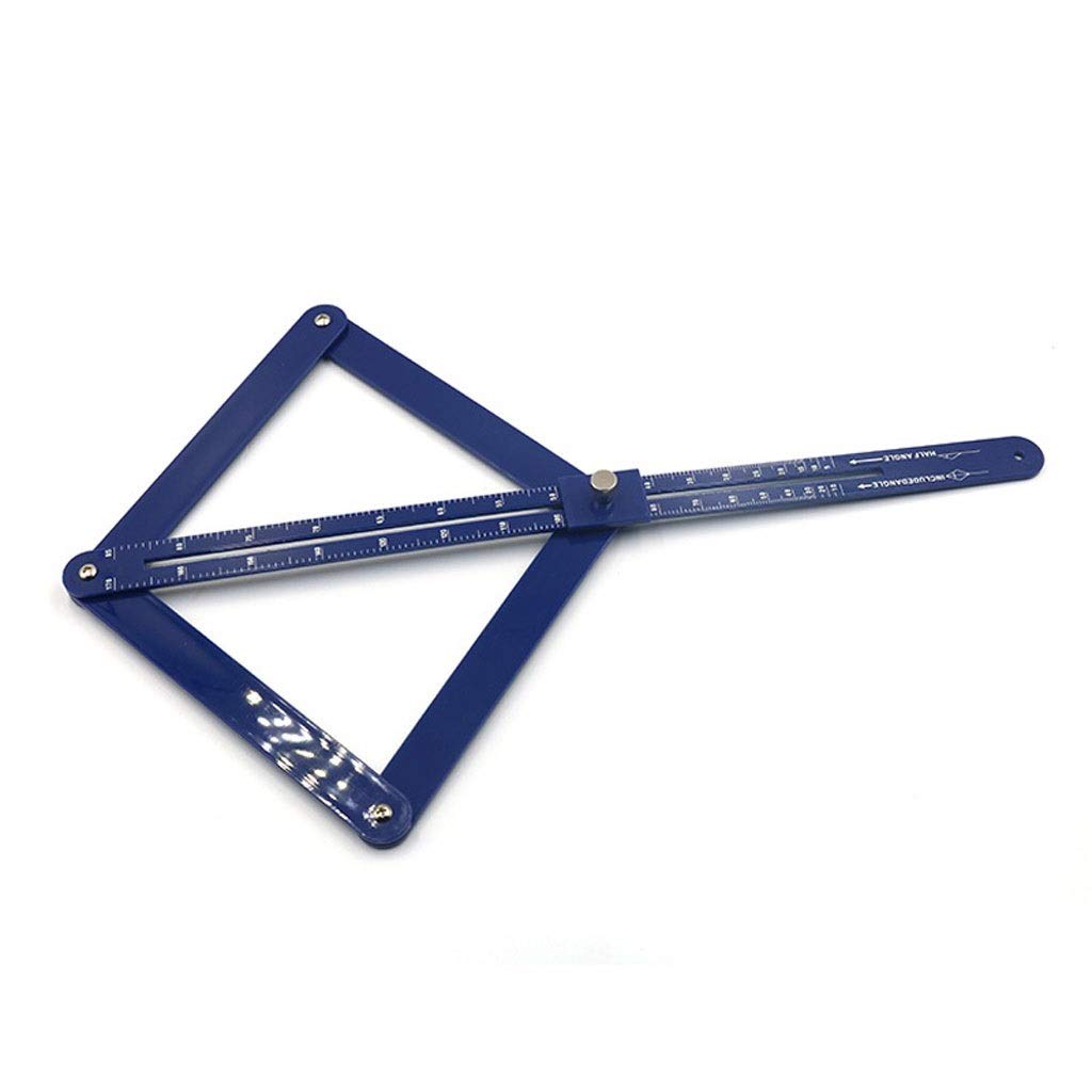 WPYYI Multifunctional Angle Finder Tool - 360 Degree Protractor, Digital Angle Ruler for Woodworking, Carpentry, DIY Crafts & Home Improvement Projects - Perfect for Measuring Angles in Construction, Metalworking & Model Making
