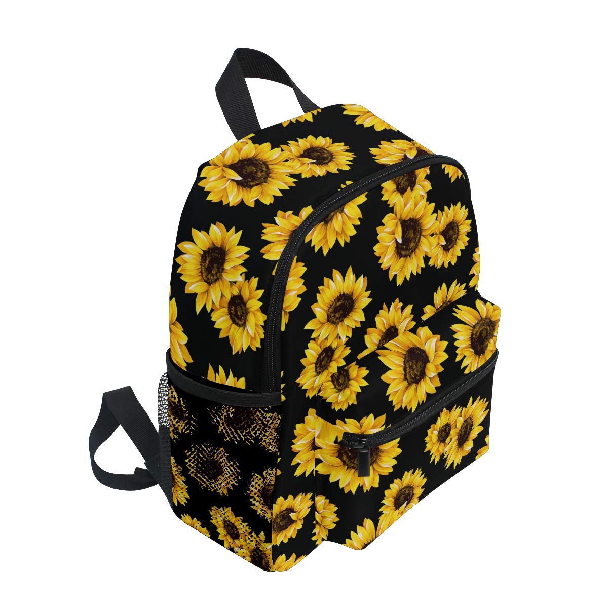 **Sunflower Backpack for Girls - Cute Yellow Floral Toddler Backpack for Preschool, Nursery, Travel & School | Perfect for Daycare, Outings & Daily Use**