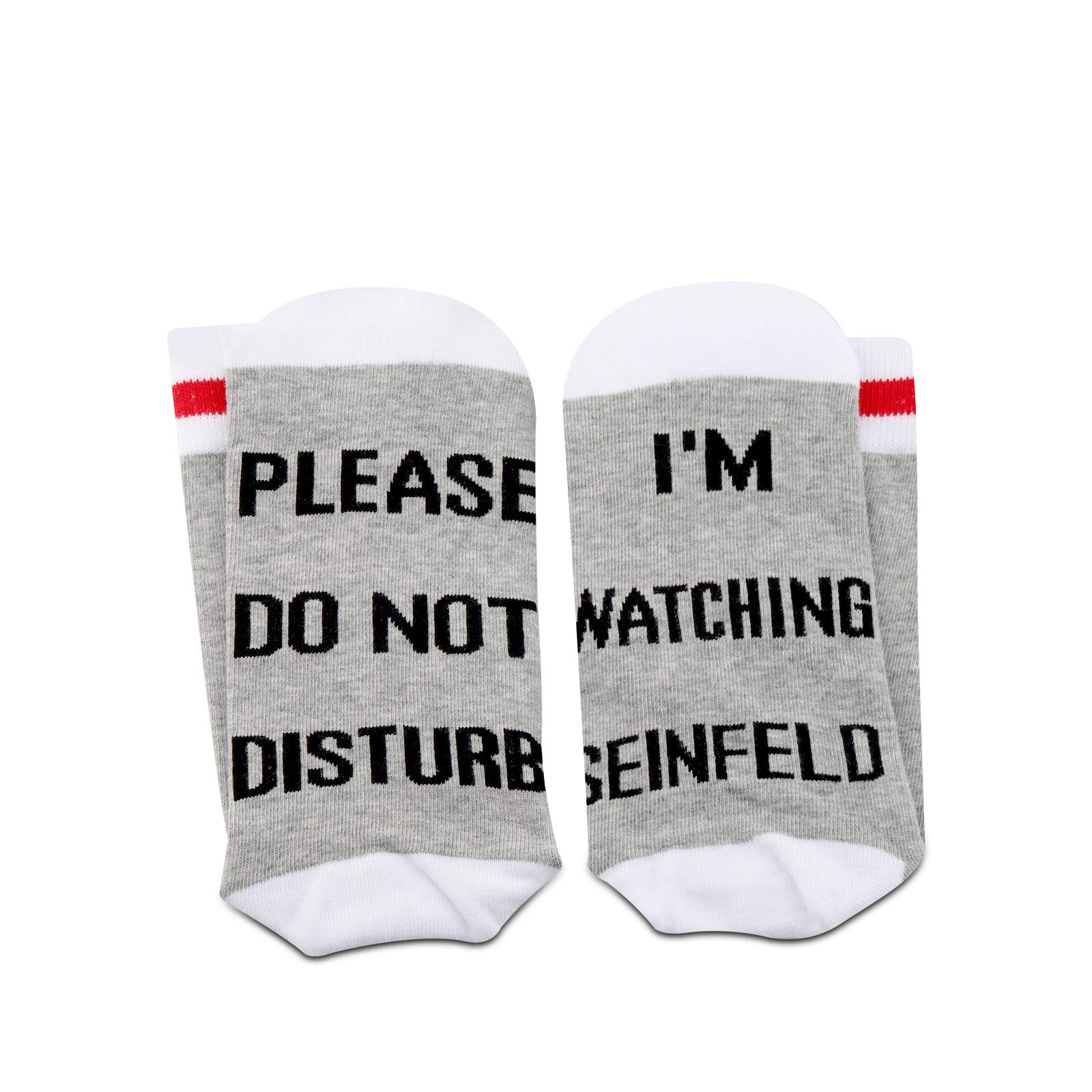 GJTIM 2-Pack Classic TV Show Themed Novelty Socks - Perfect Gift for TV Lovers & Best Friends - Great for Cosplay, Gag Gifts & Everyday Wear