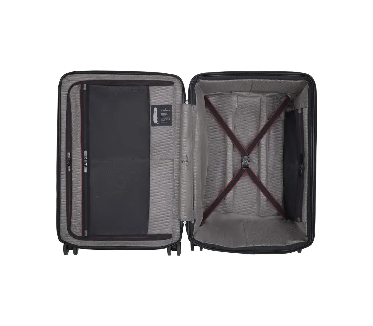 Spectra 3.0 Hardside Expandable Medium Luggage 27 Inch - Black | Lightweight Durable Suitcase for Travel, Business Trips & Weekend Getaways