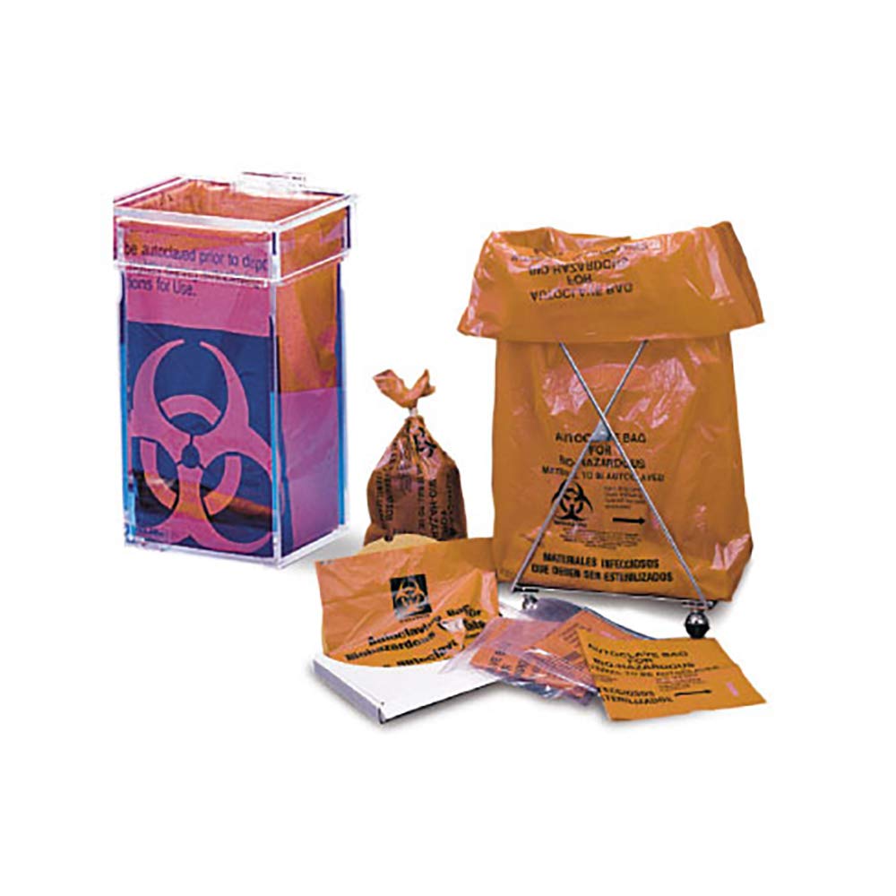 Orange Biohazard Waste Bags 19