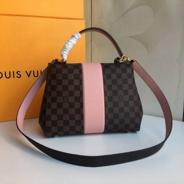 Louis Vuitton Bond Street BB Handbag - Damier Ebene Canvas with Magnolia Leather Trim | Perfect for Work, Travel & Everyday Luxury