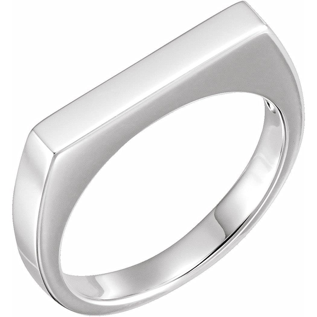 925 Sterling Silver Stackable Rings for Women - Size 7 Polished Metal Fashion Jewelry - Perfect for Everyday Wear, Gift Giving & Special Occasions
