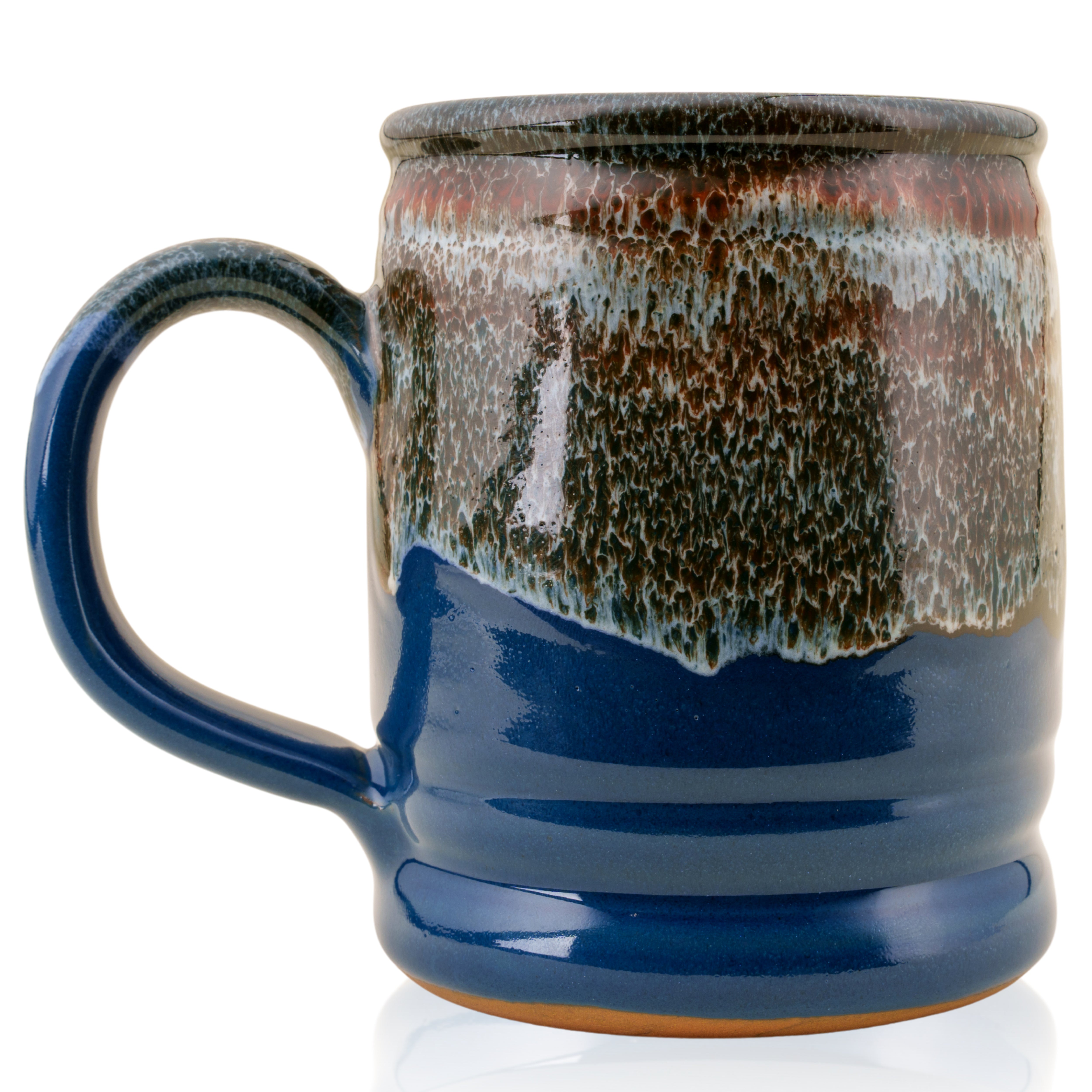 Handmade S'morey Time Ceramic Mug - Perfect for Coffee, Tea & Hot Chocolate - Cozy Campfire & Home Use