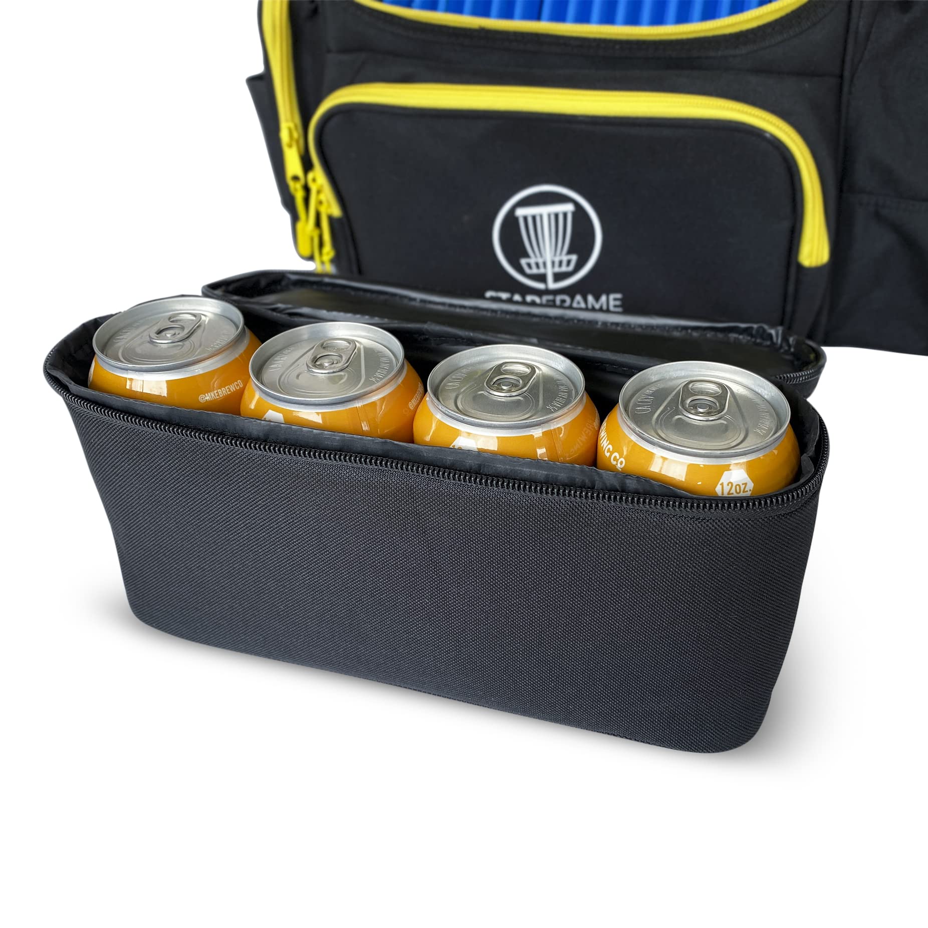 **Bandido Disc Golf Backpack with 4-Can Insulated Cooler – 30+ Disc Storage, Durable Lightweight Design for Men & Women – Perfect for Tournaments, Practice & Outdoor Adventures**