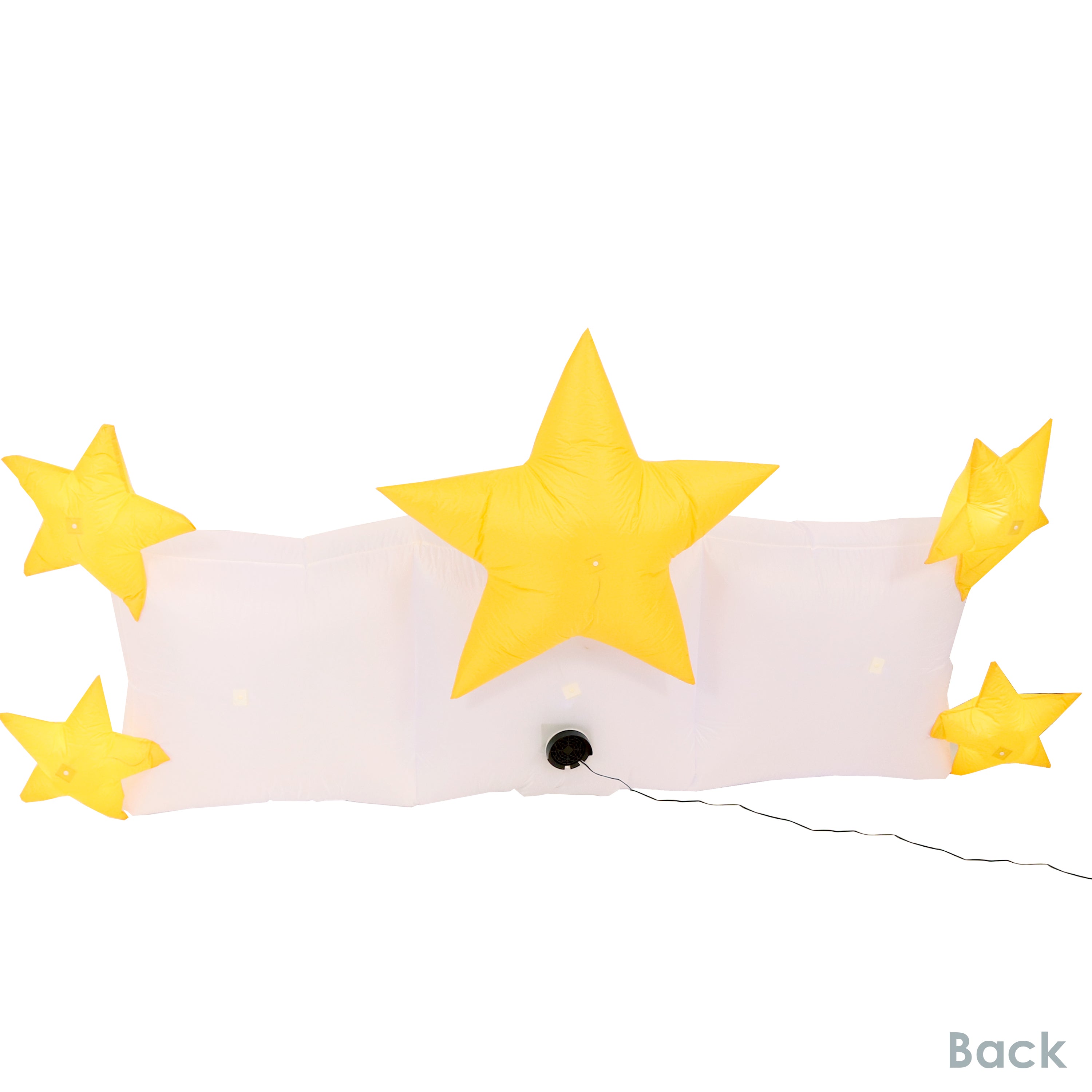 8' Sunnydaze Inflatable Star Decoration for Indoor & Outdoor Use - Perfect for Graduation, Birthday Parties, and Holiday Celebrations