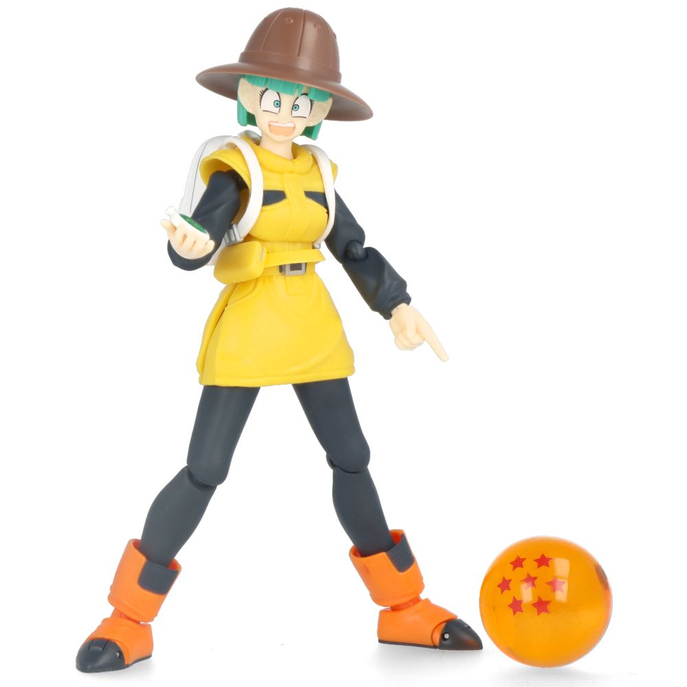 Dragon Ball Z Bulma Figure - S.H.Figuarts Collectible Action Figure for Planet Namek Saga | Perfect for Anime Fans & Collectors | Display for Home, Office, or Gaming Room Decor