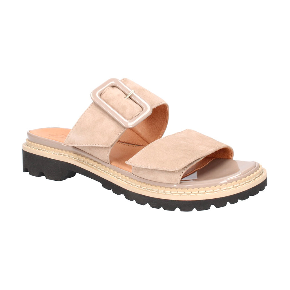 Taupe Kid Suede