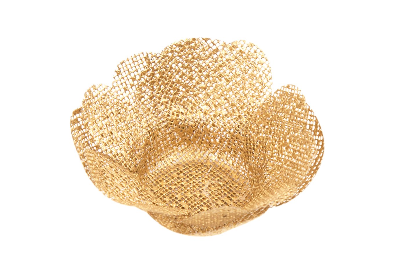 Handmade Fabric Truffle Cups - Pack of 20 - Reusable Candy Liners for Chocolate Truffles, Cupcake Wrappers, Brigadeiro & Dessert Decorations - Premium Camellia Gold Fabric - Perfect for Parties, Weddings & Gift Packaging