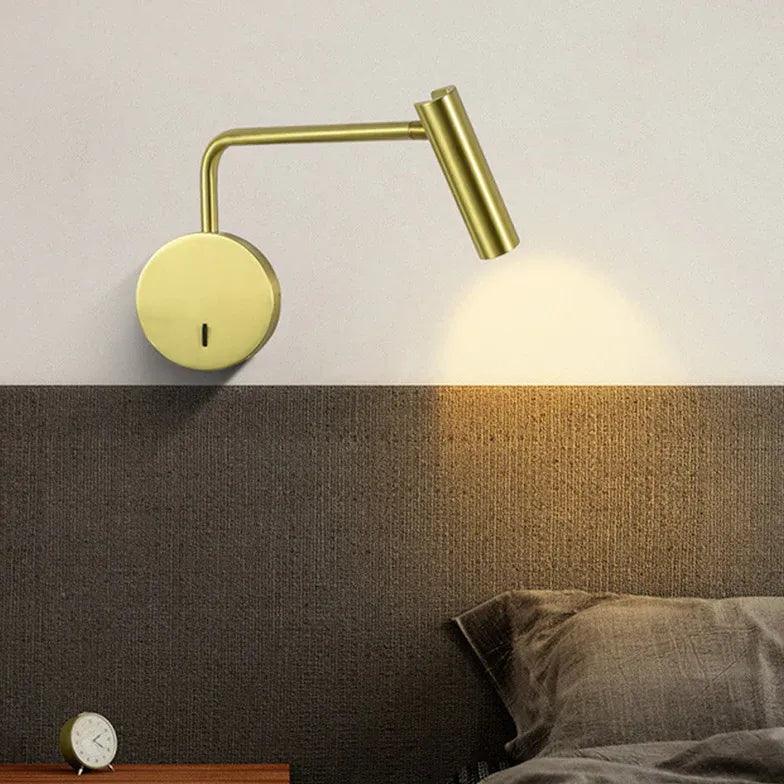 Wall Mounted Reading Lights for Bedroom - Adjustable LED Night Light with Dimmable Brightness, Perfect for Bedside Reading, Study, and Relaxation