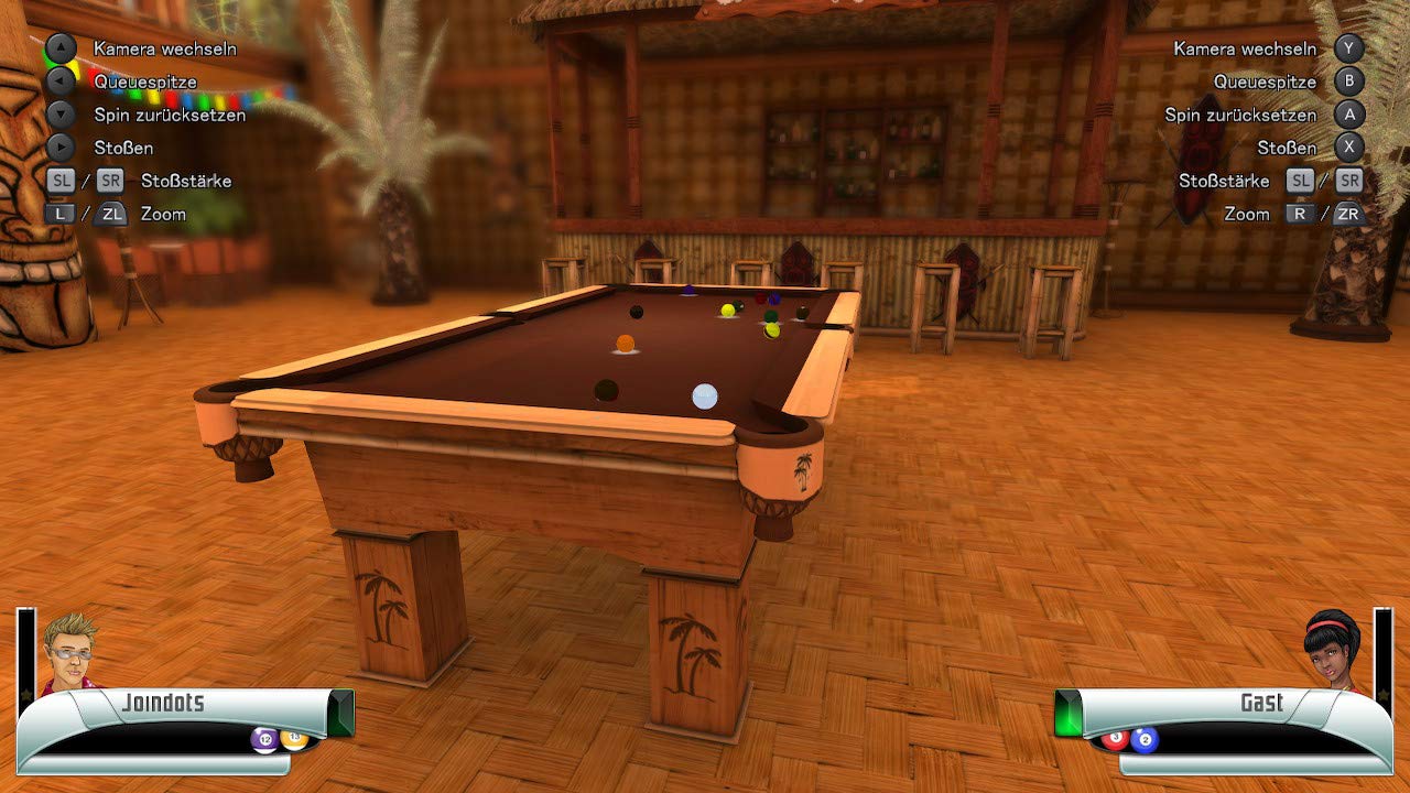 3D Billiard Pool & Snooker Game for Nintendo Switch - Realistic Sports Simulation for Home Entertainment & Party Fun