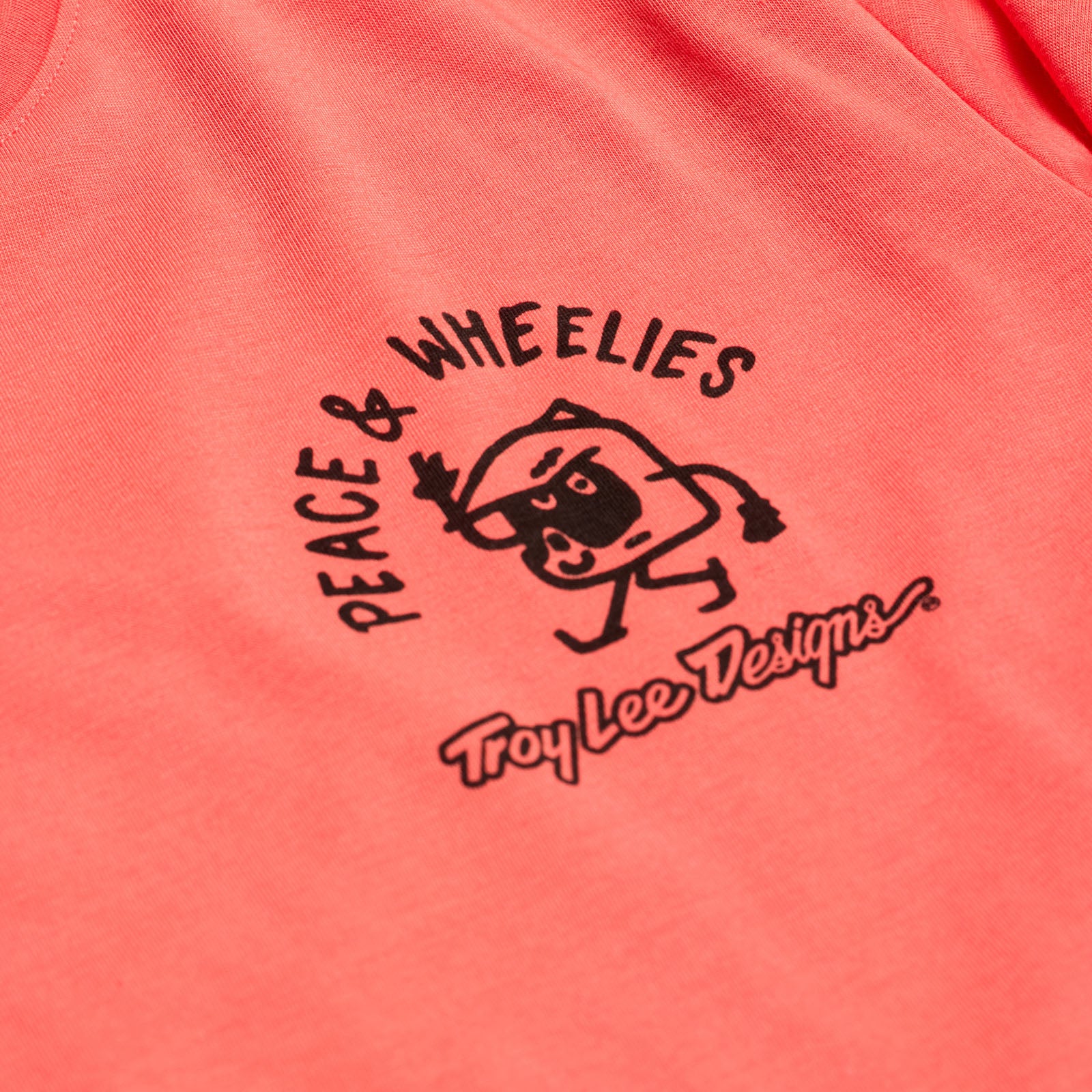Skyline Long Sleeve Ride Tee P&W Melon - Comfortable Cycling Shirt for Men & Women - Perfect for Road Biking, Mountain Biking & Outdoor Adventures