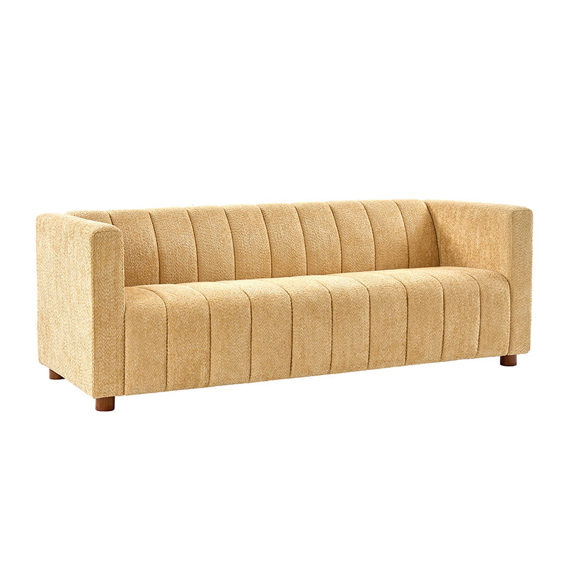 Botham Modern Cozy Sofa with Hidden Low Legs - Comfortable Living Room Furniture for Small Spaces, Apartments & Home Decor
