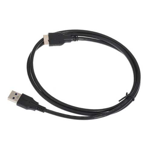 50CM Universal Black USB 3.0 Cable for Tablet PC - Fast Charging & Data Sync - Perfect for Home, Office & Travel Use