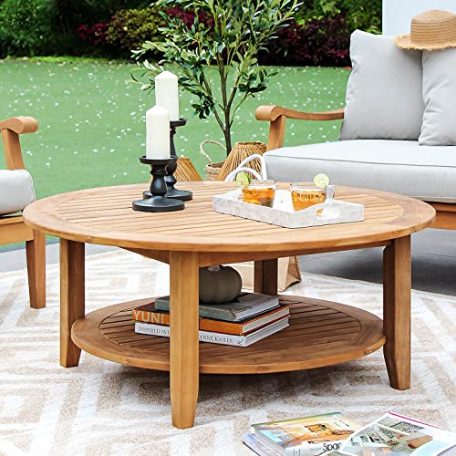 40 Inch/Natural Teak