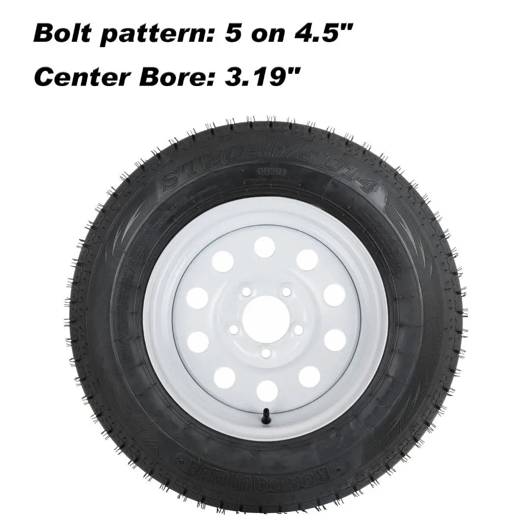 ST205/75D14 Trailer Tires with 14