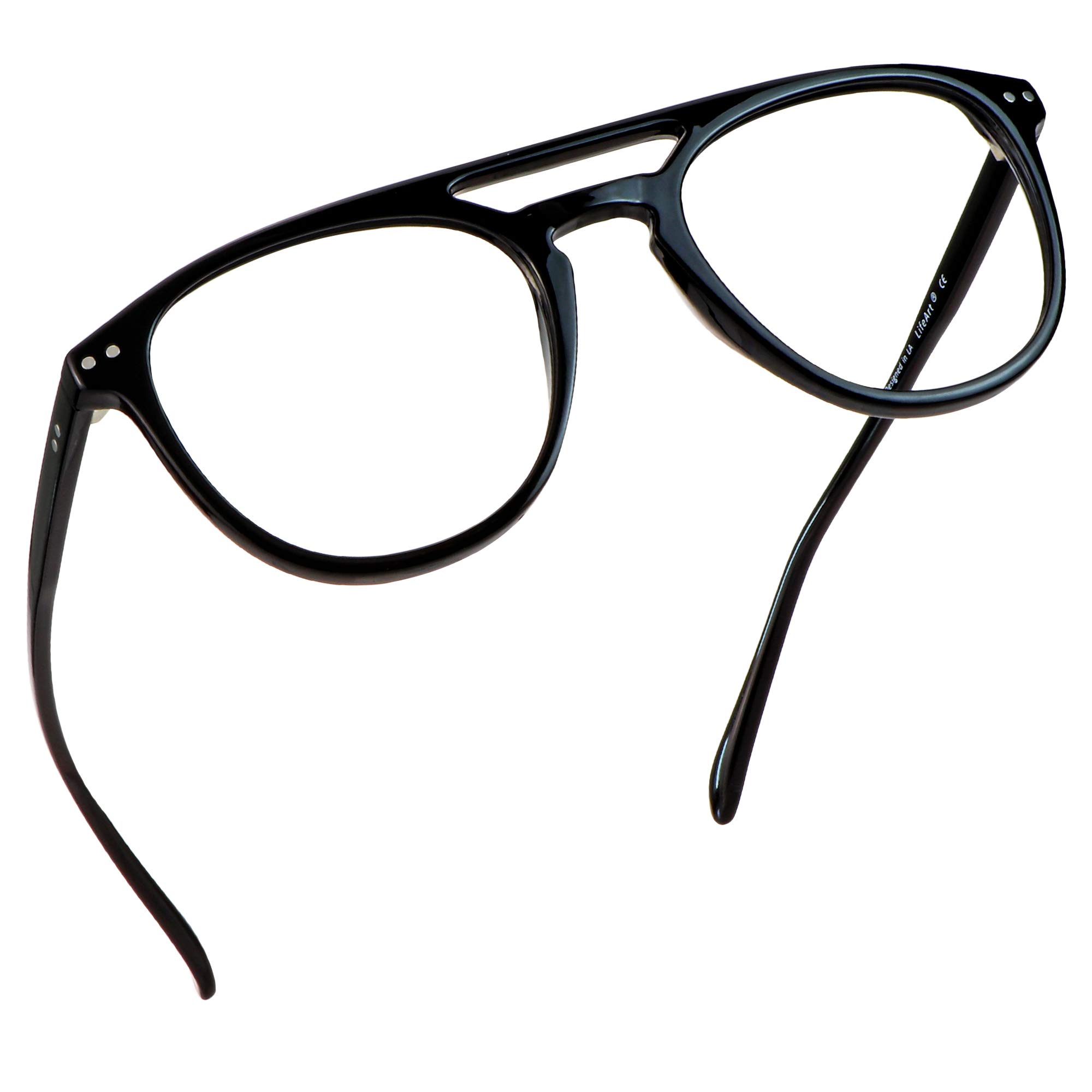 Premium Blue Light Blocking Glasses for Computer, Reading & Gaming - Anti Eye Strain & UV Protection - Ideal for Office, Study & Late-Night Screen Use