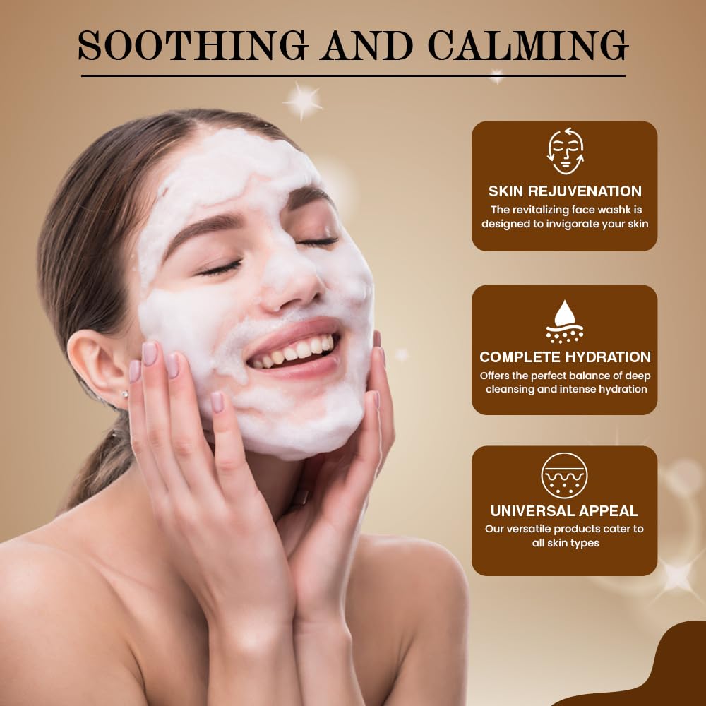 Orga-Niche Acne Clean Face Wash & Mask 2-in-1 for Glowing Smooth Skin | 50g Gentle Cleanser & Detox Mask for Oily & Sensitive Skin | Perfect for Daily Skincare Routine & Spa Night