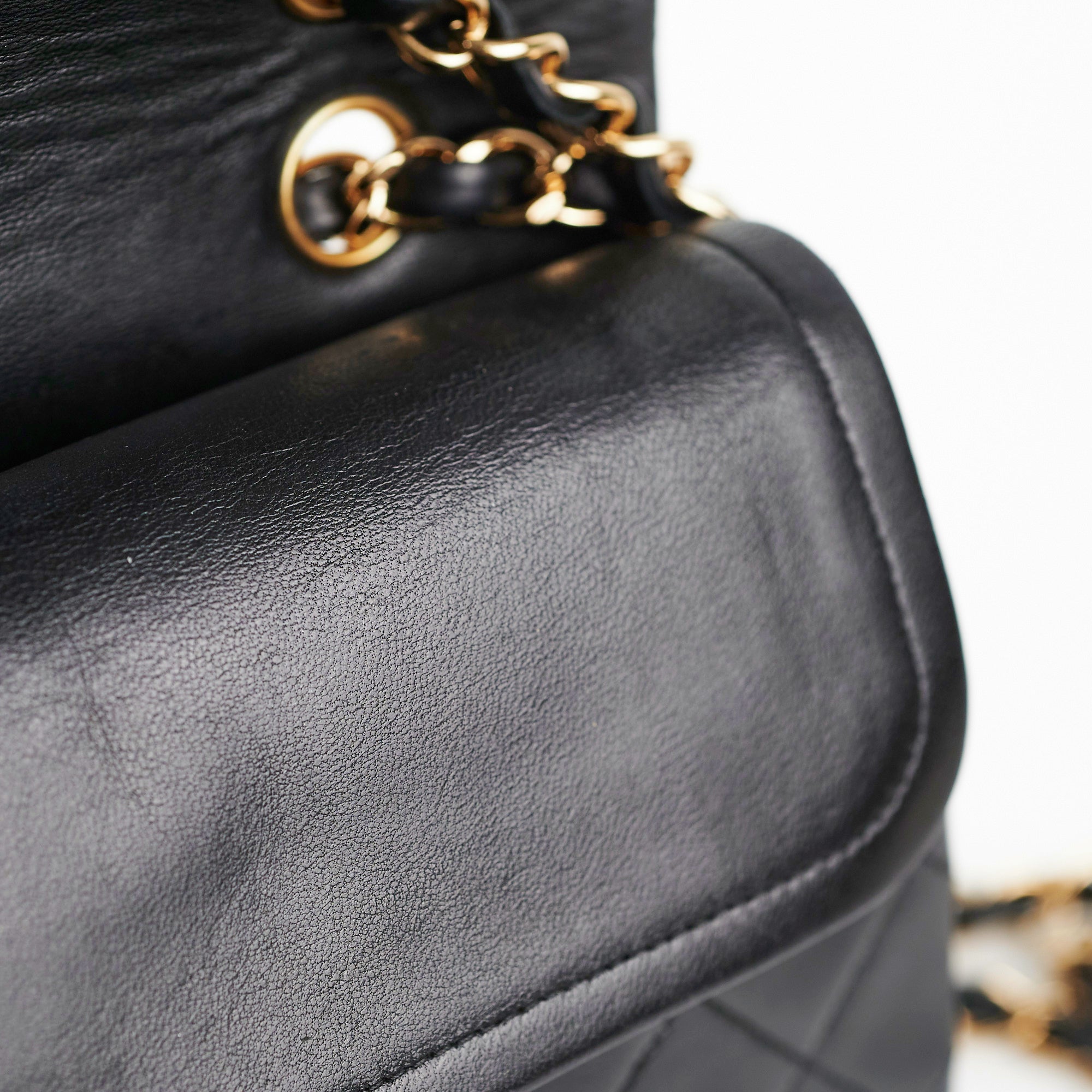 Chanel Medium Classic Flap Bag Black Lambskin Leather - Luxury Designer Handbag for Women, Perfect for Evening Events & Special Occasions