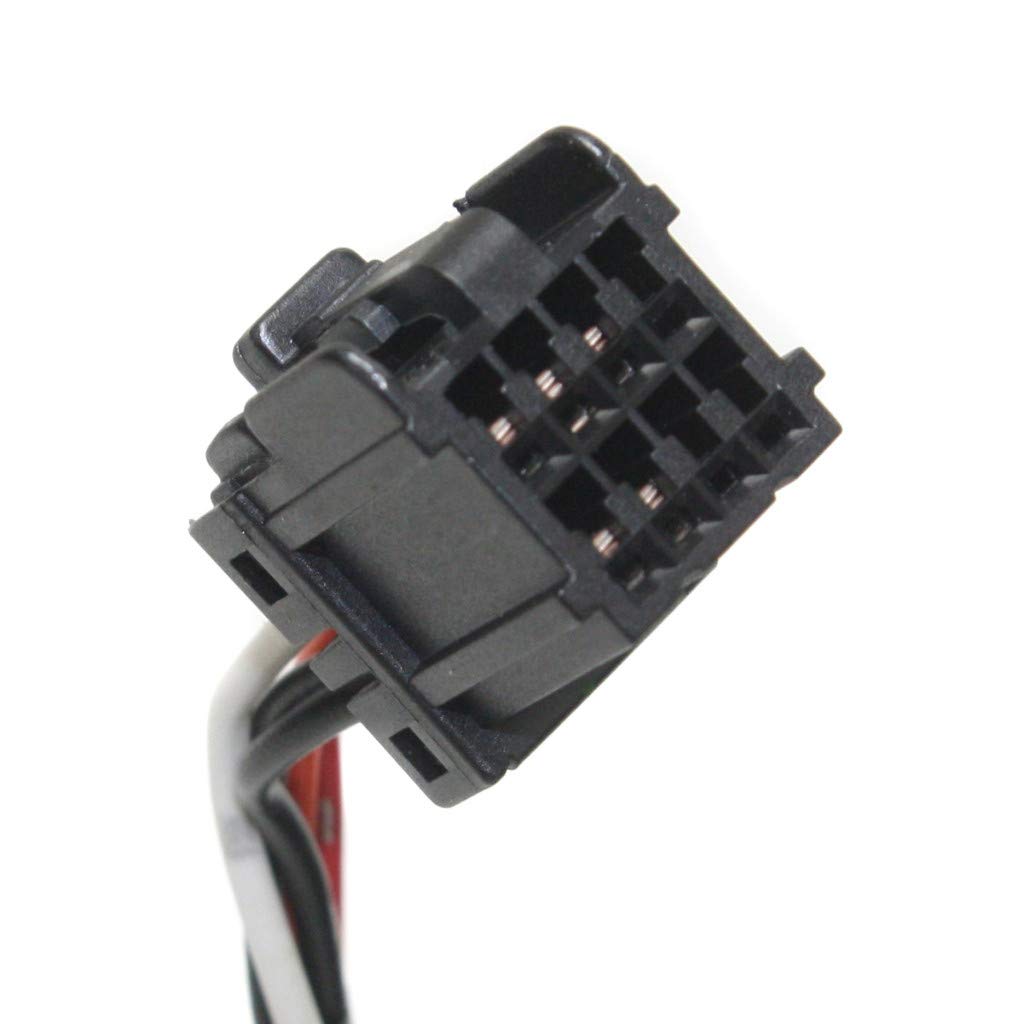 2008-2012 Jeep Liberty Driver Side Power Door Mirror Replacement with 8 Holes/5 Pins - Compatible with CH1320371 & 615343530888 - Perfect for Off-Roading and Daily Commuting