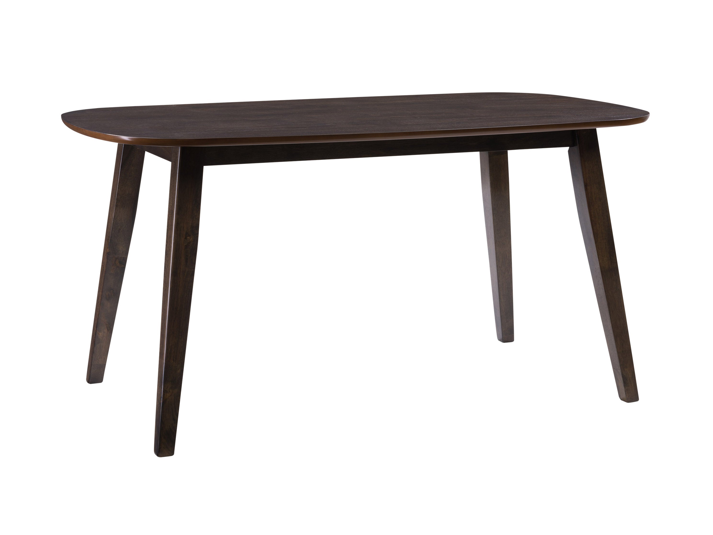 Mid Century Modern Dining Table - Solid Wood Retro Style - Perfect for Small Spaces, Dining Rooms & Kitchen Areas