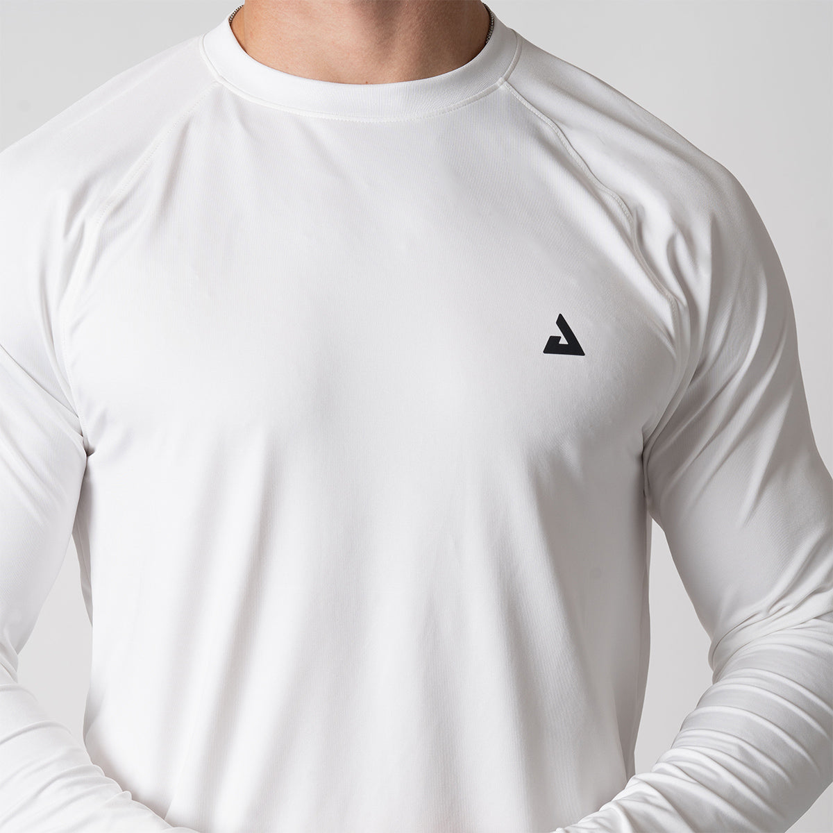Men's Long Sleeve Tennis Shirt - Breathable Moisture-Wicking Performance Top for Court Sports & Casual Wear