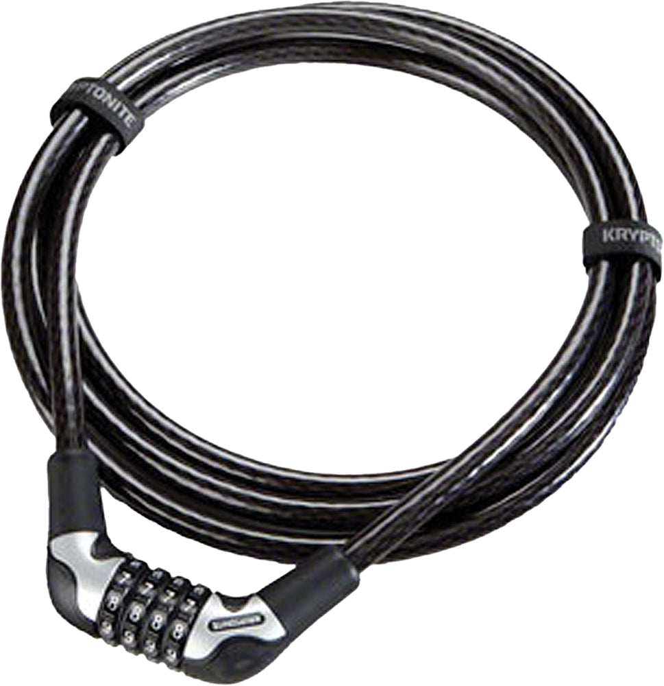 1230 Combo Cable Lock 1/2X10' - Heavy Duty Security Cable with Combination Lock for Bikes, Laptops, Lockers & Outdoor Gear - Perfect for Home, Office, Gym & Travel Use