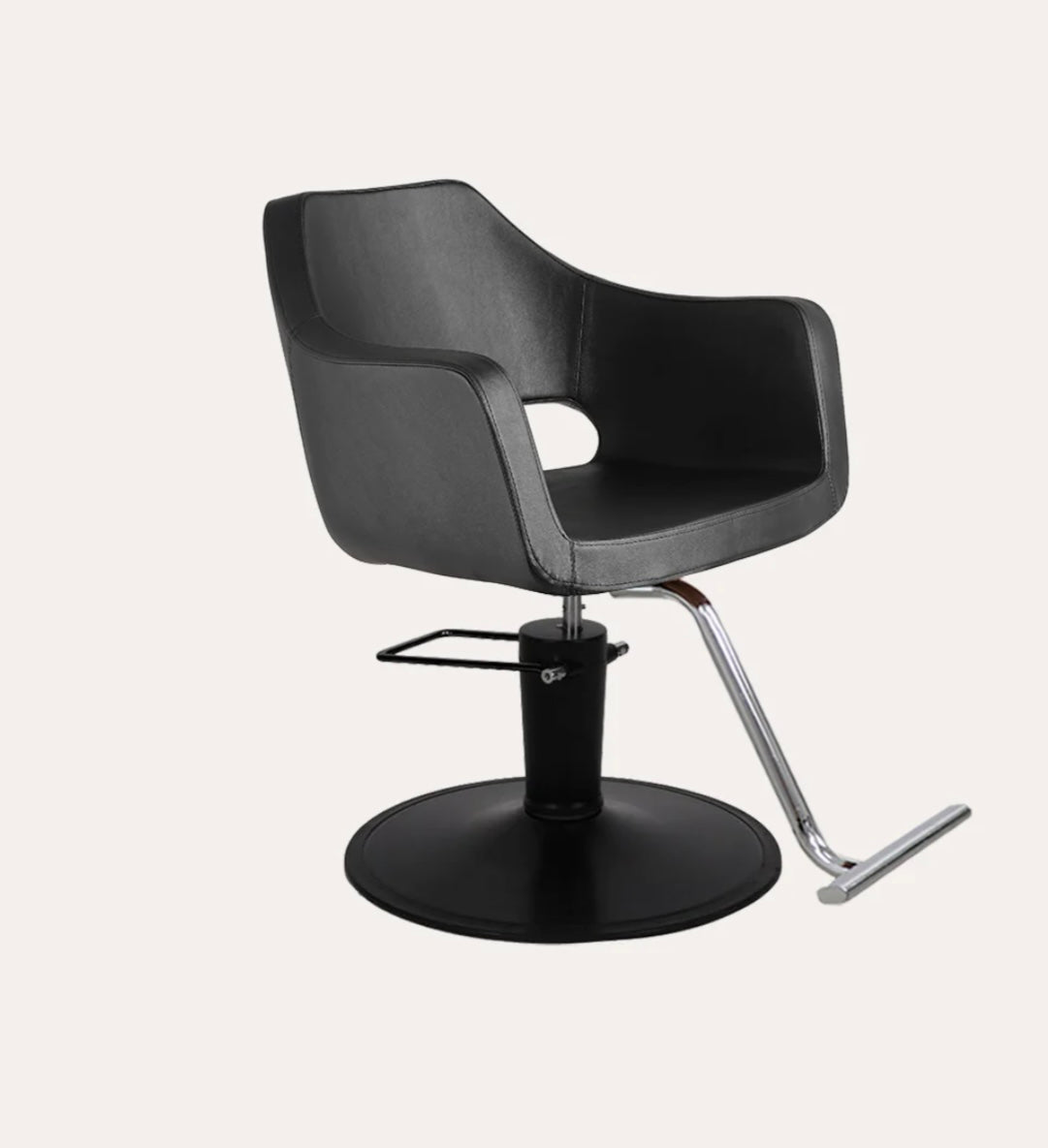 Vera Professional Salon Chair for Hair Styling, Barber, Beauty & Spa - Heavy Duty Hydraulic Stylist Chair with Adjustable Height & Swivel Base - Perfect for Salons, Barbershops & Home Use