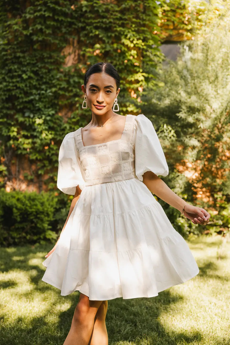 Amayra Checkered Mini Dress for Women - Flirty Summer Outfit, Party & Date Night Dress - FINAL SALE