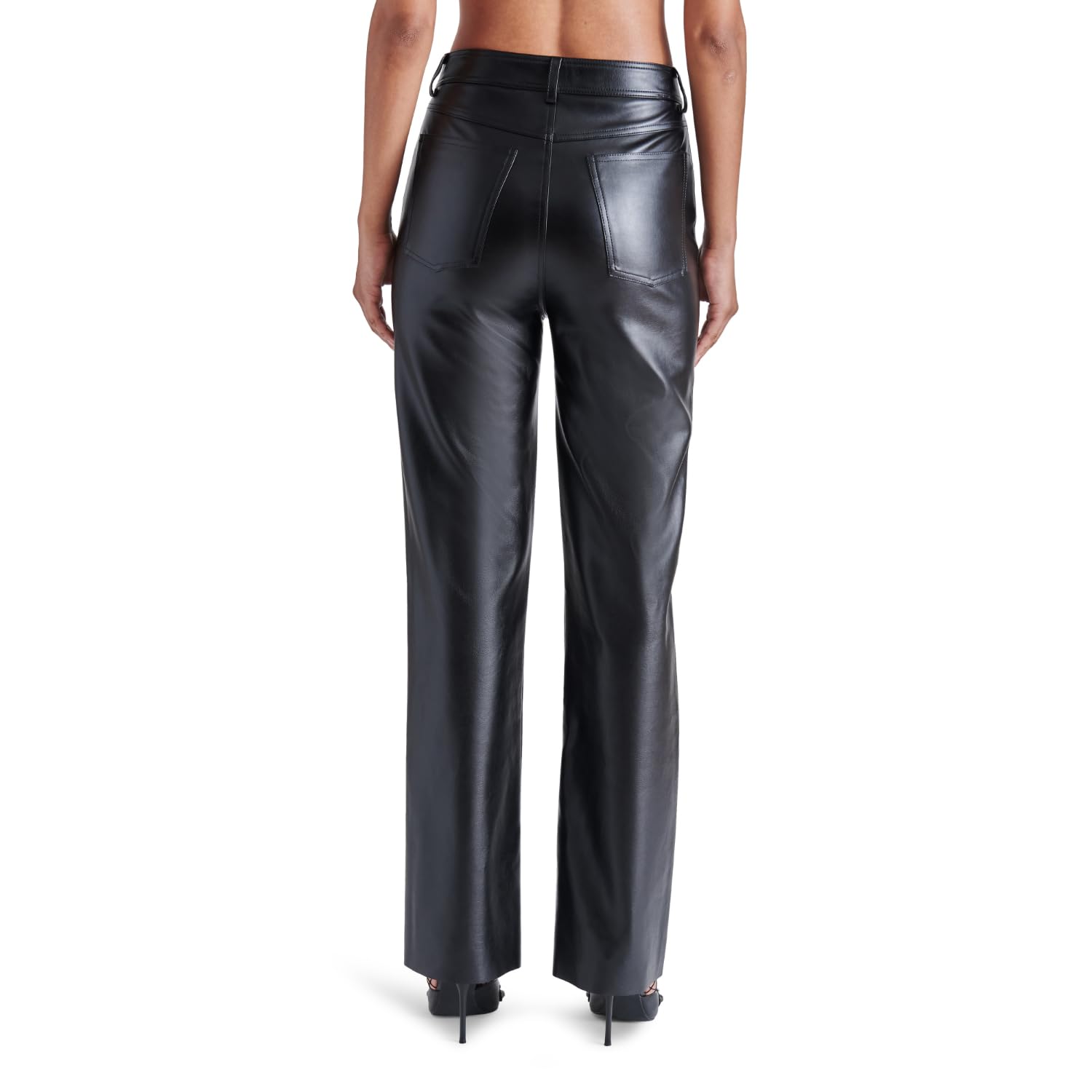 Steve Madden Women's Loren Pant - High Waisted Stretch Skinny Pants for Work, Office & Casual Wear | Comfortable & Stylish Women's Trousers